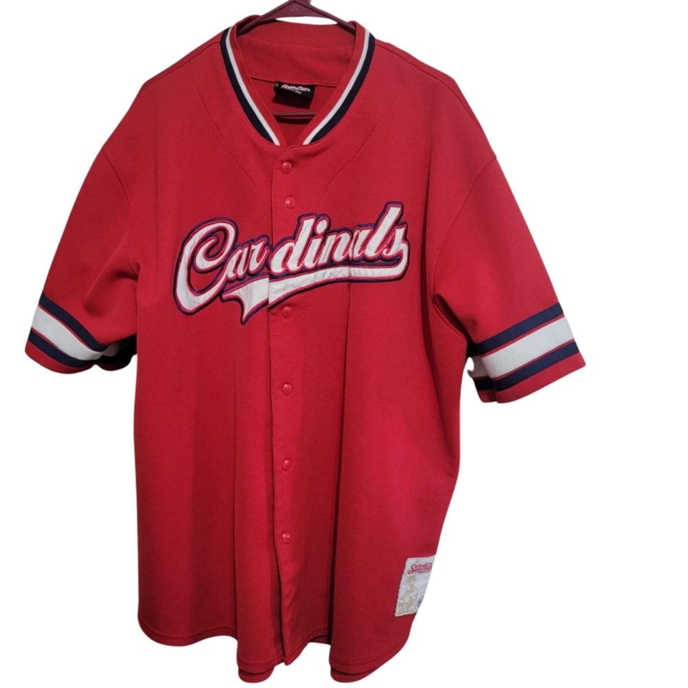 St. Louis Cardinals 2 XL Jersey Mens Red Authentic Stitches